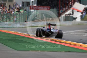 World © Octane Photographic Ltd. Infiniti Red Bull Racing RB11 – Daniil Kvyat. Friday 21st August 2015, F1 Belgian GP Practice 2, Spa-Francorchamps, Belgium. Digital Ref: 1375LB1D8585