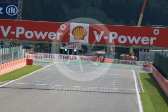 World © Octane Photographic Ltd. The grid. Friday 21st August 2015, F1 Belgian GP Practice 2, Spa-Francorchamps, Belgium. Digital Ref: 1375LB1D8658