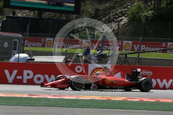 World © Octane Photographic Ltd. Scuderia Ferrari SF15-T – Kimi Raikkonen. Friday 21st August 2015, F1 Belgian GP Practice 2, Spa-Francorchamps, Belgium. Digital Ref: 1375LB5D6317