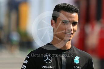 World © Octane Photographic Ltd. Mercedes AMG Petronas F1 W06 Hybrid Reserve Driver – Pascal Wehrlein. Friday 21st August 2015, F1 Belgian GP Practice 2, Spa-Francorchamps, Belgium. Digital Ref: 1375LB5D6565