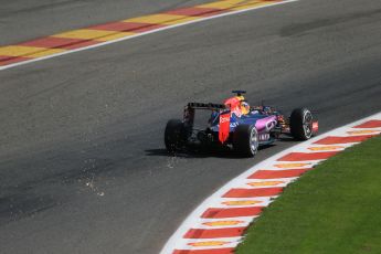 World © Octane Photographic Ltd. Infiniti Red Bull Racing RB11 – Daniel Ricciardo. Saturday 22nd August 2015, F1 Belgian GP Qualifying, Spa-Francorchamps, Belgium. Digital Ref: 1382LB1D0314