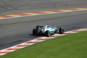 World © Octane Photographic Ltd. Mercedes AMG Petronas F1 W06 Hybrid – Nico Rosberg. Saturday 22nd August 2015, F1 Belgian GP Qualifying, Spa-Francorchamps, Belgium. Digital Ref: 1382LB1D0485