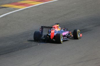 World © Octane Photographic Ltd. Infiniti Red Bull Racing RB11 – Daniel Ricciardo. Saturday 22nd August 2015, F1 Belgian GP Qualifying, Spa-Francorchamps, Belgium. Digital Ref: 1382LB1D0508