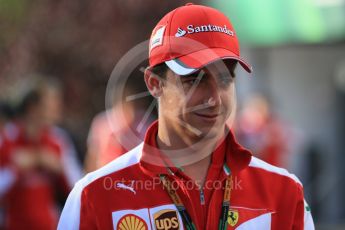 World © Octane Photographic Ltd. Scuderia Ferrari SF15-T– Esteban Gutierrez. Saturday 22nd August 2015, F1 Belgian GP Paddock, Spa-Francorchamps, Belgium. Digital Ref: 1380LB1D9251