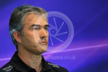 World © Octane Photographic Ltd. FIA Team Personnel Press Conference. Friday 21st August 2015, F1 Belgian GP, Spa-Francorchamps, Belgium. Nick Chester – Lotus F1 Team Technical. Digital Ref: 1377LB1D8709