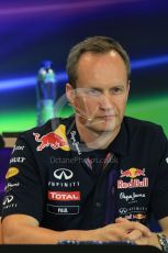 World © Octane Photographic Ltd. FIA Team Personnel Press Conference. Friday 21st August 2015, F1 Belgian GP, Spa-Francorchamps, Belgium. Paul Monaghan - Infinity Red Bull Racing Chief Engineer - Car Engineering. Digital Ref: 1377LB1D8754