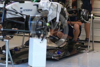 World © Octane Photographic Ltd. Williams Martini Racing FW37 – Felipe Massa. Thursday 20th August 2015, F1 Belgian GP Pitlane, Spa-Francorchamps, Belgium. Digital Ref: 1370LB1D6807