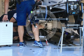 World © Octane Photographic Ltd. Williams Martini Racing FW37 – Felipe Massa. Thursday 20th August 2015, F1 Belgian GP Pitlane, Spa-Francorchamps, Belgium. Digital Ref: 1370LB1D6813