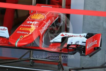 World © Octane Photographic Ltd. Scuderia Ferrari SF15-T– Sebastian Vettel. Thursday 20th August 2015, F1 Belgian GP Pitlane, Spa-Francorchamps, Belgium. Digital Ref: 1370LB1D6852