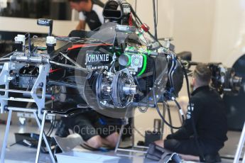 World © Octane Photographic Ltd. McLaren Honda MP4/30. Thursday 20th August 2015, F1 Belgian GP Pitlane, Spa-Francorchamps, Belgium. Digital Ref: 1370LB1D6897