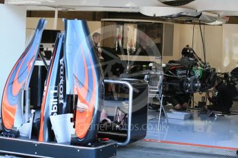 World © Octane Photographic Ltd. McLaren Honda MP4/30. Thursday 20th August 2015, F1 Belgian GP Pitlane, Spa-Francorchamps, Belgium. Digital Ref: 1370LB1D6904