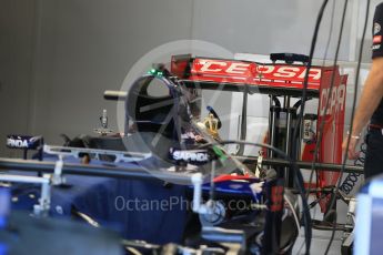 World © Octane Photographic Ltd. Scuderia Toro Rosso STR10. Thursday 20th August 2015, F1 Belgian GP Pitlane, Spa-Francorchamps, Belgium. Digital Ref: 1370LB1D7006