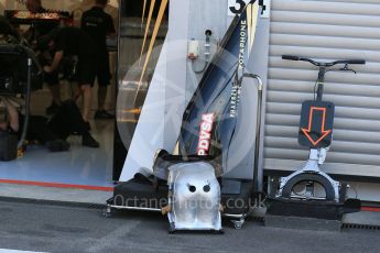 World © Octane Photographic Ltd. Lotus F1 Team E23 Hybrid. Thursday 20th August 2015, F1 Belgian GP Pitlane, Spa-Francorchamps, Belgium. Digital Ref: 1370LB1D7033