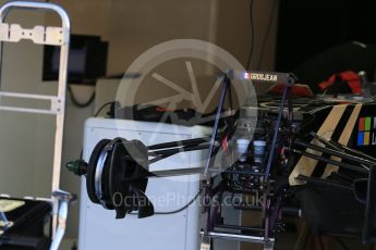 World © Octane Photographic Ltd. Lotus F1 Team E23 Hybrid – Romain Grosjean. Thursday 20th August 2015, F1 Belgian GP Pitlane, Spa-Francorchamps, Belgium. Digital Ref: 1370LB1D7055