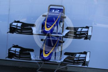 World © Octane Photographic Ltd. Sauber F1 Team C34-Ferrari – Felipe Nasr. Thursday 20th August 2015, F1 Belgian GP Pitlane, Spa-Francorchamps, Belgium. Digital Ref: 1370LB1D7095