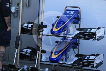 World © Octane Photographic Ltd. Sauber F1 Team C34-Ferrari – Felipe Nasr. Thursday 20th August 2015, F1 Belgian GP Pitlane, Spa-Francorchamps, Belgium. Digital Ref: 1370LB1D7100
