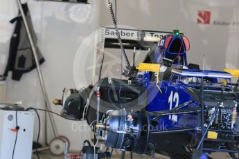 World © Octane Photographic Ltd. Sauber F1 Team C34-Ferrari – Felipe Nasr. Thursday 20th August 2015, F1 Belgian GP Pitlane, Spa-Francorchamps, Belgium. Digital Ref: 1370LB1D7114