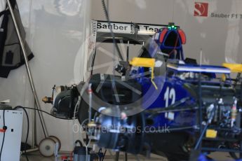 World © Octane Photographic Ltd. Sauber F1 Team C34-Ferrari – Felipe Nasr. Thursday 20th August 2015, F1 Belgian GP Pitlane, Spa-Francorchamps, Belgium. Digital Ref: 1370LB1D7117