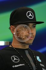 World © Octane Photographic Ltd. FIA Drivers’ Press Conference. Thursday 23rd July 2015, F1 Belgian GP, Spa-Francorchamps, Belgium. Lewis Hamilton – Mercedes AMG Petronas. Digital Ref: 1371LB1D7197