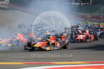 World © Octane Photographic Ltd. Saturday 22nd August 2015. Racing Engineering – Jordan King. GP2 Race 1 – Spa-Francorchamps, Belgium. Digital Ref. : 1383LB1D0930