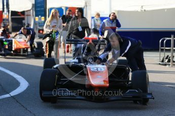 World © Octane Photographic Ltd. Saturday 22nd August 2015. Trident – Beitske Visser. GP3 Qualifying – Spa-Francorchamps, Belgium. Digital Ref. : 1374LB1D9352