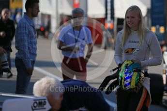 World © Octane Photographic Ltd. Saturday 22nd August 2015. Trident – Beitske Visser. GP3 Qualifying – Spa-Francorchamps, Belgium. Digital Ref. : 1374LB1D9360