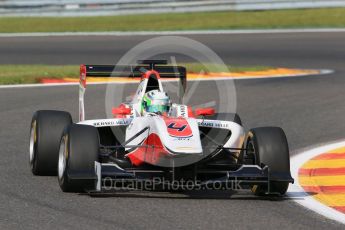 World © Octane Photographic Ltd. Friday 21st August 2015. ART Grand Prix – Alfonso Celis Jr. GP3 Practice – Spa-Francorchamps, Belgium. Digital Ref. : 1378LB1D8845