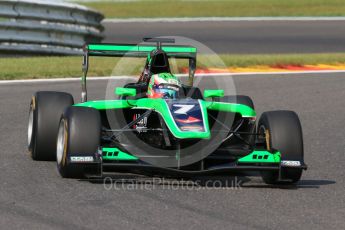 World © Octane Photographic Ltd. Friday 21st August 2015. Status Grand Prix – Seb Morris. GP3 Practice – Spa-Francorchamps, Belgium. Digital Ref. : 1378LB1D8870