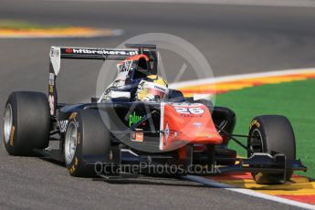 World © Octane Photographic Ltd. Friday 21st August 2015. Trident – Artur Janosz. GP3 Practice – Spa-Francorchamps, Belgium. Digital Ref. : 1378LB1D8994