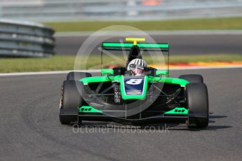 World © Octane Photographic Ltd. Friday 21st August 2015. Status Grand Prix – Alex Fontana. GP3 Practice – Spa-Francorchamps, Belgium. Digital Ref. : 1378LB1D9100