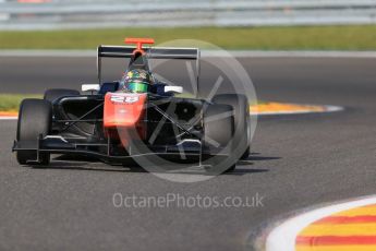 World © Octane Photographic Ltd. Friday 21st August 2015. Trident – Beitske Visser. GP3 Practice – Spa-Francorchamps, Belgium. Digital Ref. : 1378LB1D9117