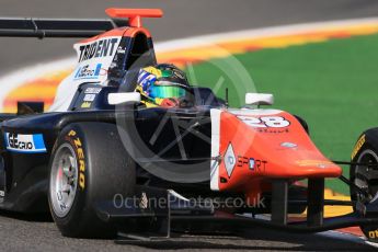 World © Octane Photographic Ltd. Friday 21st August 2015. Trident – Beitske Visser. GP3 Practice – Spa-Francorchamps, Belgium. Digital Ref. : 1378LB1D9124