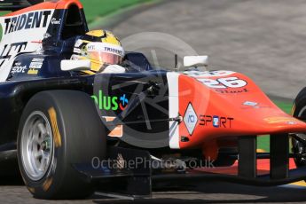 World © Octane Photographic Ltd. Friday 21st August 2015. Trident – Artur Janosz. GP3 Practice – Spa-Francorchamps, Belgium. Digital Ref. : 1378LB1D9188