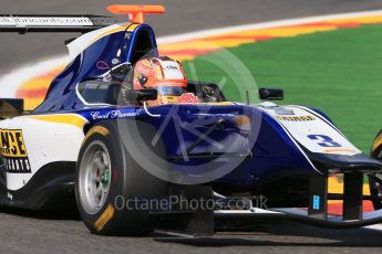 World © Octane Photographic Ltd. Friday 21st August 2015. Carlin – Mitchell Gilbert. GP3 Practice – Spa-Francorchamps, Belgium. Digital Ref. : 1378LB1D9220