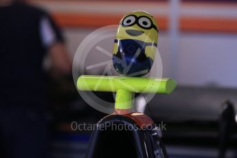 World © Octane Photographic Ltd. Thursday 20th August 2015. Trident – Gustav Malja with Minion. GP2 Paddock – Spa-Francorchamps, Belgium. Digital Ref. : 1372LB1D7387