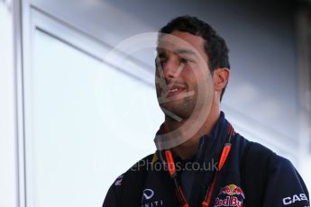 World © Octane Photographic Ltd. Infiniti Red Bull Racing RB11 – Daniel Ricciardo. Sunday 23rd August 2015, F1 Belgian GP Paddock, Spa-Francorchamps, Belgium. Digital Ref: 1387LB1D1453