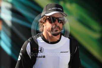 World © Octane Photographic Ltd. McLaren Honda MP4/30 – Fernando Alonso. Sunday 23rd August 2015, F1 Belgian GP Paddock, Spa-Francorchamps, Belgium. Digital Ref: 1387LB1D1467