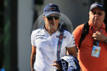 World © Octane Photographic Ltd. Williams Martini Racing FW37 – Felipe Massa. Sunday 23rd August 2015, F1 Belgian GP Paddock, Spa-Francorchamps, Belgium. Digital Ref: 1387LB1D1507