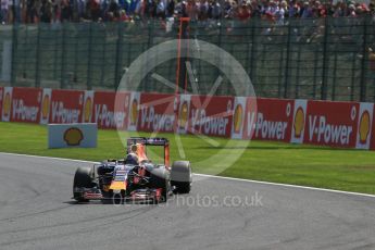 World © Octane Photographic Ltd. Infiniti Red Bull Racing RB11 – Daniel Ricciardo. Sunday 23rd August 2015, F1 Belgian GP Race, Spa-Francorchamps, Belgium. Digital Ref: 1389LB1D2115