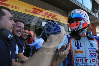 World © Octane Photographic Ltd. Sunday 23rd August 2015. Trident – Luca Ghiotto. GP3 Race 2 Parc Ferme – Spa-Francorchamps, Belgium. Digital Ref. : 1385LB5D9779