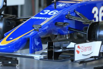 World © Octane Photographic Ltd. Sauber F1 Team Reserve Driver– Raffaele Marciello. Friday 3rd July 2015, F1 British GP Practice 1 Silverstone, UK. Digital Ref: 1327LB1D3166