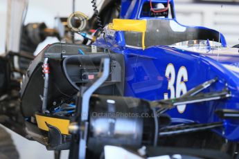 World © Octane Photographic Ltd. Sauber F1 Team Reserve Driver– Raffaele Marciello. Friday 3rd July 2015, F1 British GP Practice 1 Silverstone, UK. Digital Ref: 1327LB1D3175