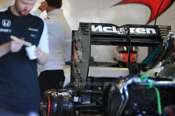 World © Octane Photographic Ltd. McLaren Honda MP4/30 - Jenson Button. Friday 3rd July 2015, F1 British GP Practice 1, Silverstone, UK. Digital Ref: 1327LB1D3221