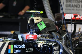 World © Octane Photographic Ltd. Lotus F1 Team E23 Hybrid – Pastor Maldonado. Friday 3rd July 2015, F1 British GP Practice 1, Silverstone, UK. Digital Ref: 1327LB1D3224