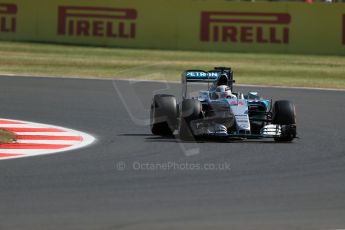 World © Octane Photographic Ltd. Mercedes AMG Petronas F1 W06 Hybrid – Lewis Hamilton. Friday 3rd July 2015, F1 British GP Practice 1, Silverstone, UK. Digital Ref: 1327LB1D3531
