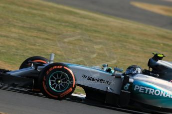 World © Octane Photographic Ltd. Mercedes AMG Petronas F1 W06 Hybrid – Nico Rosberg. Friday 3rd July 2015, F1 Practice 1, Silverstone, UK. Digital Ref: 1327LB1D3568