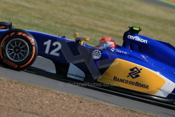 World © Octane Photographic Ltd. Sauber F1 Team C34-Ferrari – Felipe Nasr. Friday 3rd July 2015, F1 British GP Practice 1 Silverstone, UK. Digital Ref: 1327LB1D3602