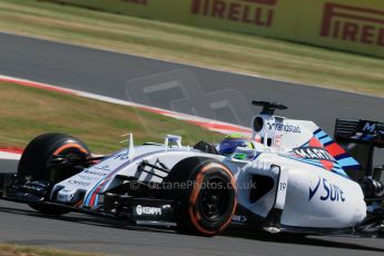 World © Octane Photographic Ltd. Williams Martini Racing FW37 – Felipe Massa. Friday 3rd July 2015, F1 British GP Practice 1, Silverstone, UK. Digital Ref: 1327LB1D3708