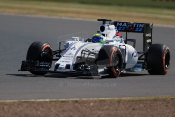 World © Octane Photographic Ltd. Williams Martini Racing FW37 – Felipe Massa. Friday 3rd July 2015, F1 British GP Practice 1, Silverstone, UK. Digital Ref: 1327LB1D3762