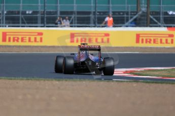 World © Octane Photographic Ltd. Scuderia Toro Rosso STR10 – Max Verstappen. Friday 3rd July 2015, F1 British GP Practice 1, Silverstone, UK. Digital Ref: 1327LB1D4020